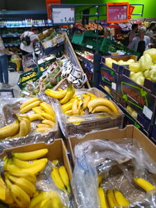 Cena banánů
