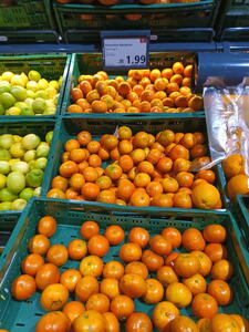 Cena mandarinky