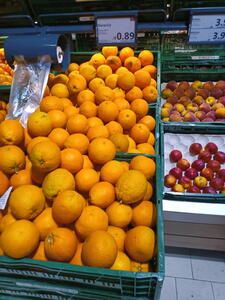 Cena pomerančů