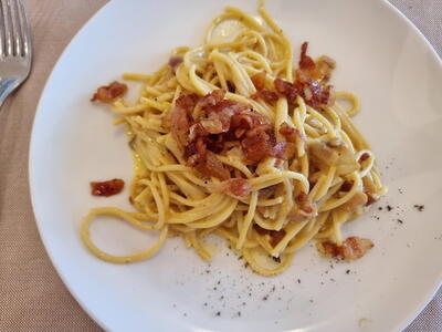 Spaghetti carbonara