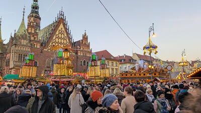 Vánoční trhy Wroclaw