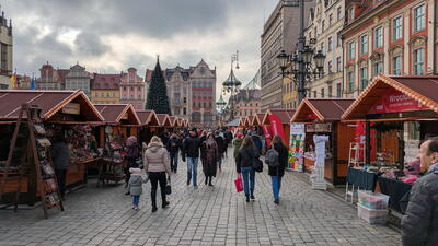 Vánoční trhy Wroclaw