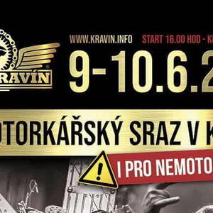 MOTORKÁŘSKÝ SRAZ v Kravíně