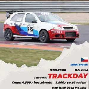 Druhý Trackday Autodrom Sosnová 2024