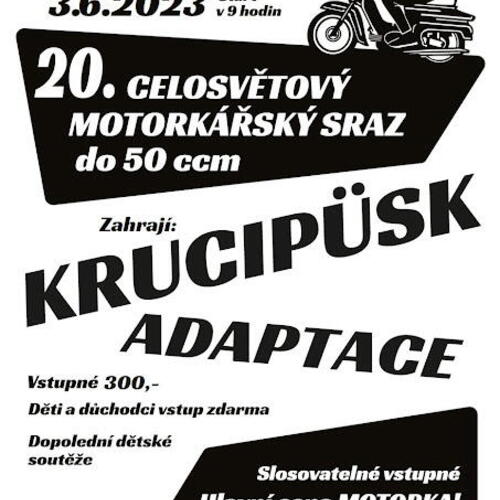 20. celosvětový motorkářský sraz do 50 ccm