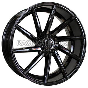 Alu kola Racing Line B1058, 20x8.5 5x112 ET38, černá lesklá