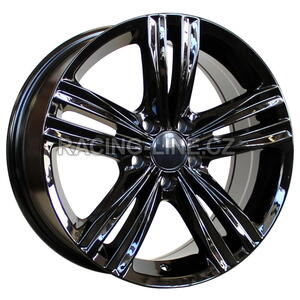 Alu kola Racing Line B5293, 17x7.5 5x112 ET40, černá lesklá