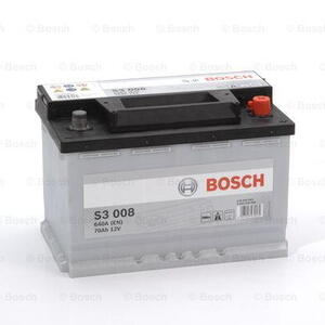 Autobaterie BOSCH S3 12V 70 Ah 640A EN 0092S30080