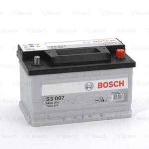 Autobaterie BOSCH S3 12V 70Ah 640A EN 0092S30070