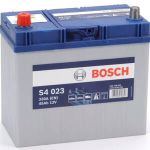 Autobaterie BOSCH S4 12V 45Ah 330A EN ASIA Levá 0092S40230