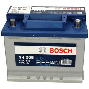 Autobaterie BOSCH S4 12V 60Ah 540A EN 0092S40050 výška 190mm