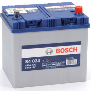 Autobaterie BOSCH S4 12V 60Ah 540A EN ASIA 0092S40240