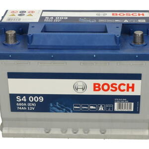 Autobaterie BOSCH S4 12V 74Ah 680A EN Levá 0092S40090