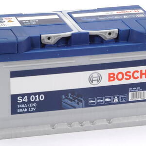 Autobaterie BOSCH S4 12V 80Ah 740A EN 0092S40100