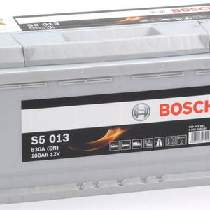 Autobaterie BOSCH S5 12V 100Ah 830A EN 0 092 S50 130