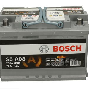 Autobaterie BOSCH S5 12V 70Ah 760A EN 0 092 S5A 080