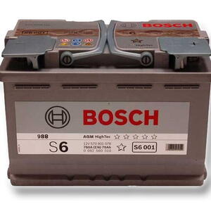 Autobaterie Bosch S6 12V 70Ah 760A, 0 092 S60 010