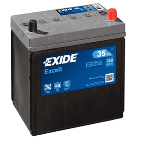 Autobaterie EXIDE Excell 12V 35Ah 240A EB356