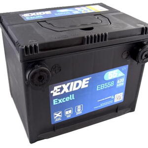 Autobaterie EXIDE Excell 12V 55Ah 620A EB558