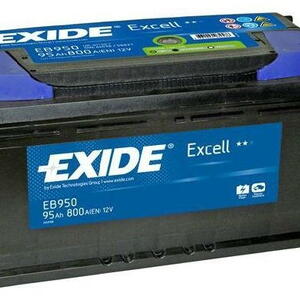 Autobaterie EXIDE Excell 12V 95Ah 800A EB950