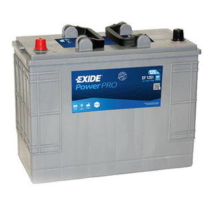 Autobaterie EXIDE PowerPRO 125Ah, 12V, EF1251