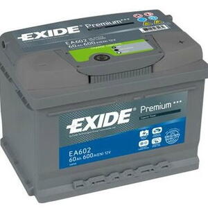 Autobaterie EXIDE Premium 12V 61Ah 600A EA612