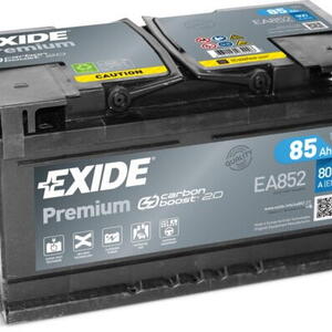 Autobaterie EXIDE Premium 12V 85Ah 800A EA852