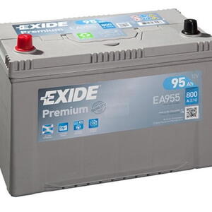 Autobaterie EXIDE Premium 12V 95Ah 800A levá EA955