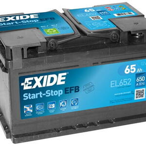 Autobaterie EXIDE Start-Stop EFB 12V 65Ah EL-652