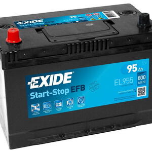 Autobaterie EXIDE Start-Stop EFB 12V 95Ah EL955