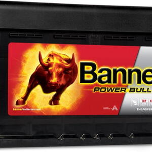 Banner Batterien GmbH Autobaterie Banner Power Bull 12V 74Ah 680A, P7412, technologie Ca/C