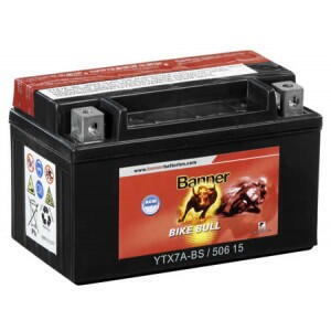 Banner Batterien GmbH Banner Bike Bull AGM 50615 YTX7A-BS 12V 6Ah