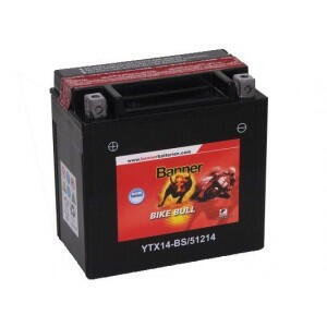 Banner Batterien GmbH Banner Bike Bull AGM 51214 YTX14-BS 12V 12Ah