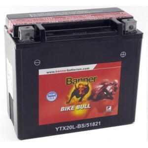 Banner Batterien GmbH Banner Bike Bull AGM 51821 YTX20L-BS 12V 18Ah