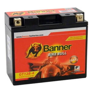 Banner Batterien GmbH Banner BIKE BULL GEL 51001 GT12B-4 12V 10Ah 185A = YT12B-4