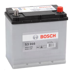 BOSCH S3 12V 45Ah 300A 0 092 S30 160