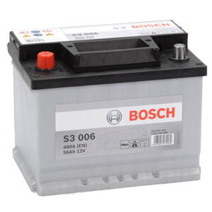 BOSCH S3 12V 56Ah 480A 0 092 S30 060