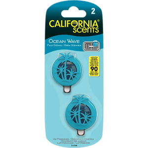 California Scents Mini Diffuser Ocean Wave - Vůně Oceánu, 2 ks