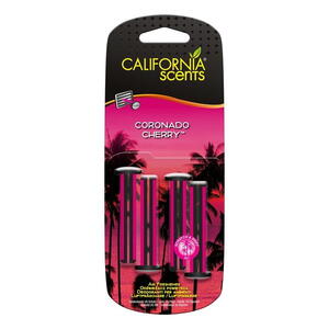 California Scents Vent Stick Coronado Cherry - Višeň, vonné kolíčky 4 ks