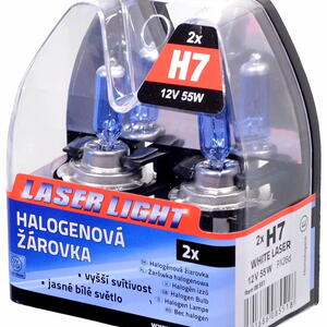 Compass Žárovka 12V H7 55W PX26d WHITE LASER 2ks