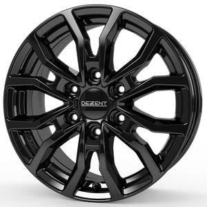 DEZENT KC black 6,5x17 6x130 ET62 černý lak