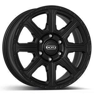 DOTZ 4X4 Kalahari black 8x18 5x120 ET30 černý matný lak