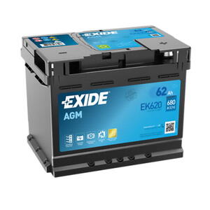 Exide AGM 12V 62Ah 680A EK620