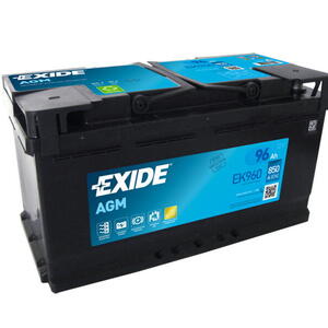 Exide AGM 12V 96Ah 850A EK960