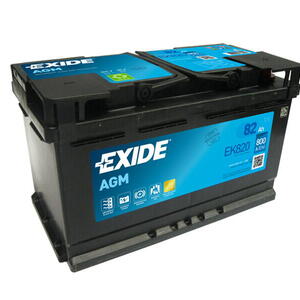 Exide AGM A12V 82Ah 800A EK820