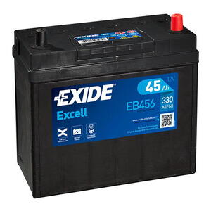 Exide Excell 12V 45Ah 300A EB456