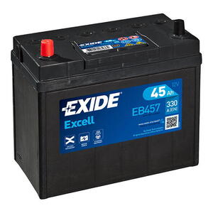 Exide Excell 12V 45Ah 300A EB457