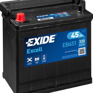 Exide Excell 12V 45Ah 330A EB451