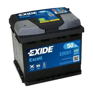 Exide Excell 12V 50Ah 450A EB501