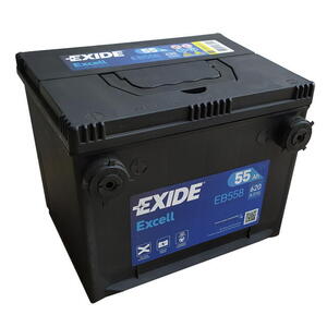 Exide Excell 12V 55Ah 620A EB558